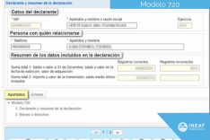 Multas modelo 720